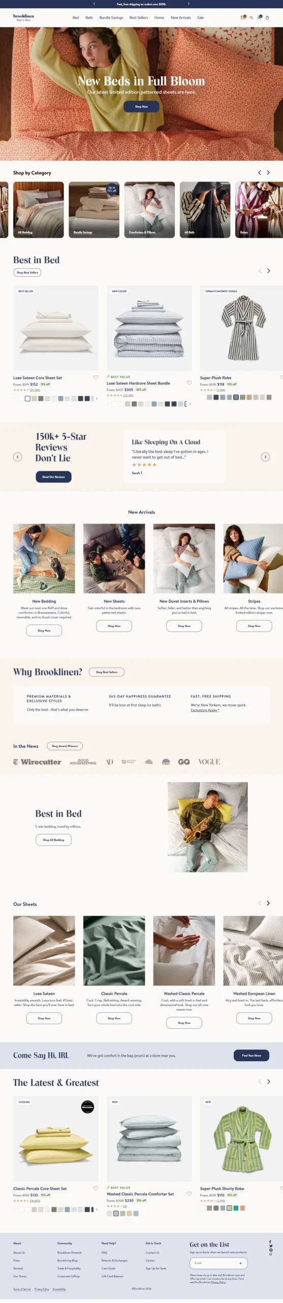 brooklinen.com designed and developed by muhammad daniyal scaled