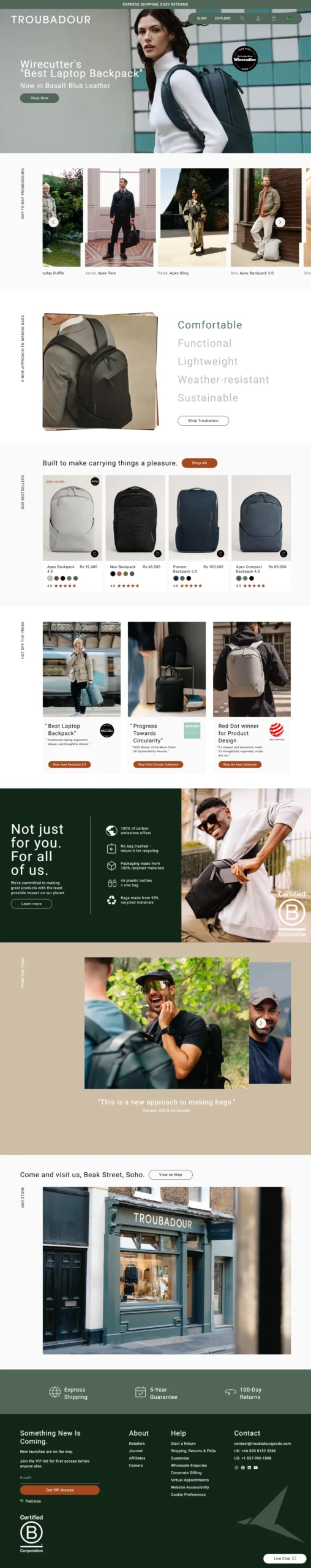 troubadourgoods.com designed and developed by muhammad daniyal scaled